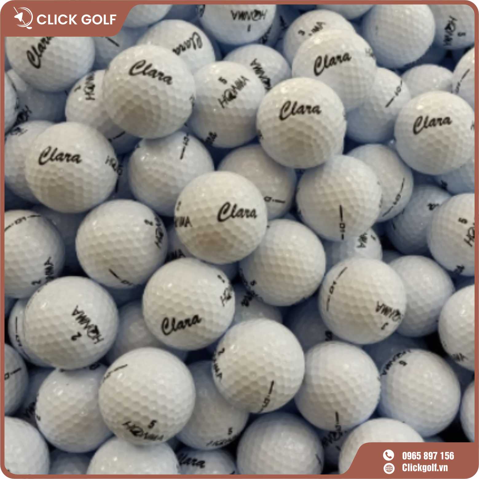 IN LOGO LÊN BÓNG GOLF